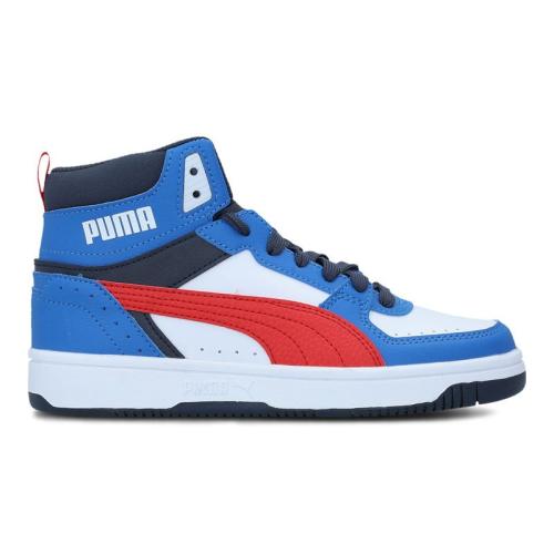 PUMA REBOUND JOY BOTA JUNIOR 388447 04 AZUL Y ROJA 1