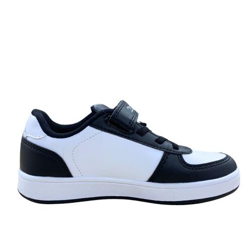 ZAPATILLA KAPPA NIÑO  MALONE  BLANCO NEGRO 36185LW 1