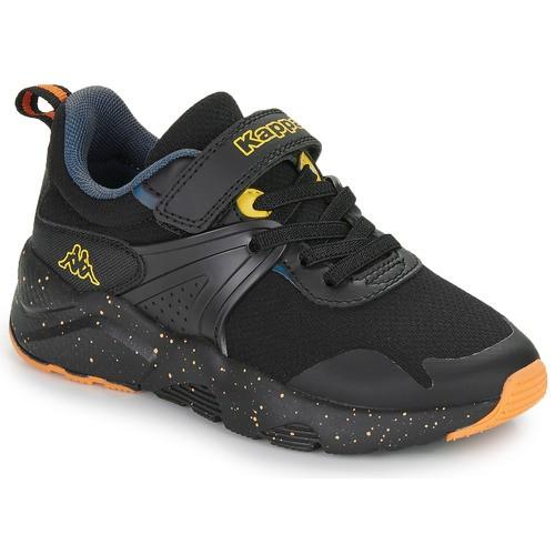 ZAPATILLA KAPPA NIÑO  MONTERO VELCRO NEGRA  371T4NW 1