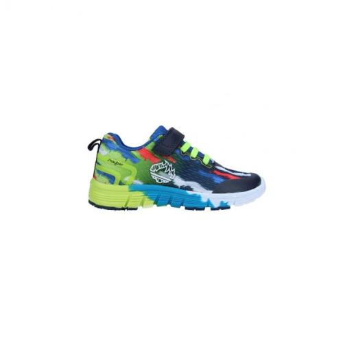 J´HAYBER ROSETA ZAPATILLA NIÑO ZJ450449 AZUL MARINO Y VERDE 1
