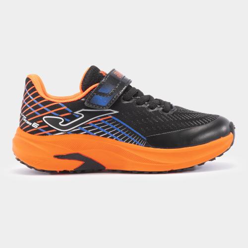 ZAPATILLA JOMA SUPER CROSS JR 2401 NEGRO NARANJA 1