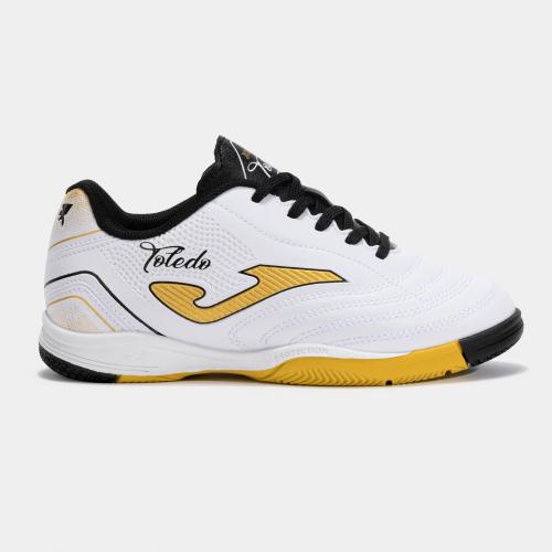 ZAPATILLA JOMA FUTBOL SALA TOLEDO JR 2502 BLANCO INDOOR 1