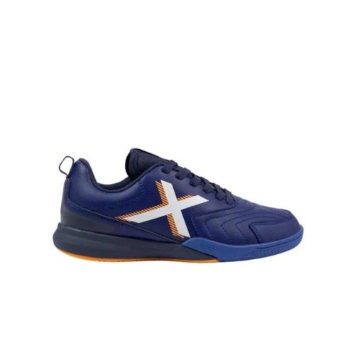 ZAPATILLA MUNICH FUTBOL SALA 4069012  NIÑO AZUL MARINO VELCRO 1