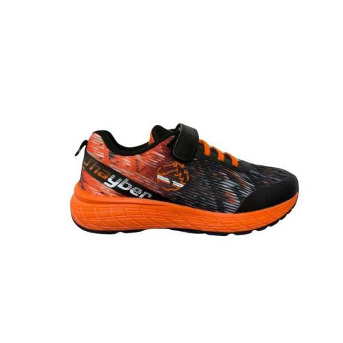 ZAPATILLAS  J'HAYBER  RIPAL NEGRA Y NARANJA NIÑO ZN450921 1