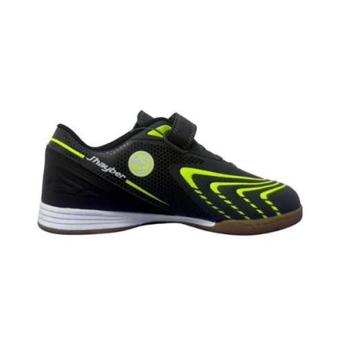 J´HAYBER ITALO FUTBOL SALA NIÑO GRIS Y FLUOR ZN49226 1