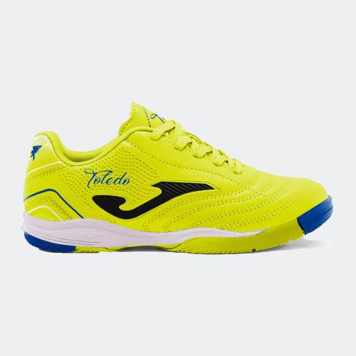 ZAPATILLA JOMA FUTBOL SALA TOLEDO INDOOR NIÑO JR 2609 AMARILLO FLUOR 1