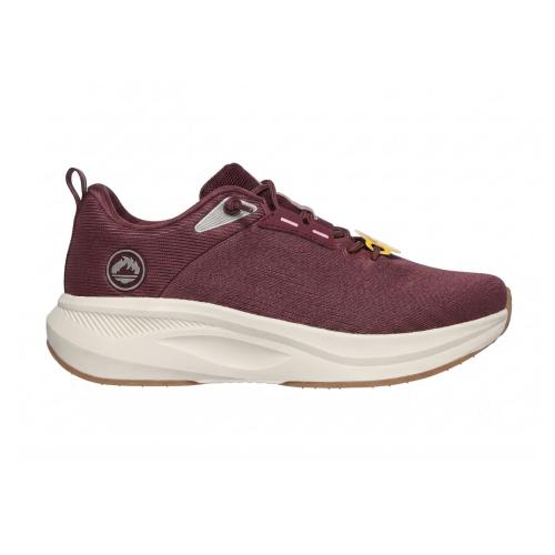 Zapatillas J'hayber Cearia Granate Cordones Elásticos Mujer ZS61689 1